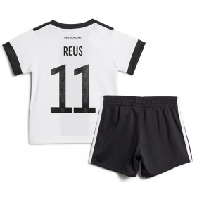 Camiseta de fútbol Alemania Reus 11 Niño 1ª equipación Copa Mundo 2022